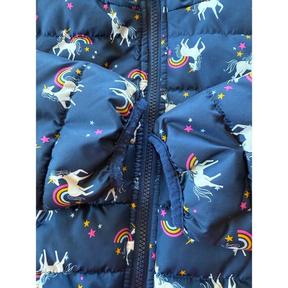 Jumping Beans Heavyweight Hooded Puffer Jacket Size 3T - Picture 4 of 6